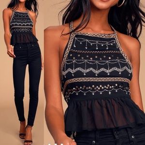 🆕 Free People Embellished Cami Top